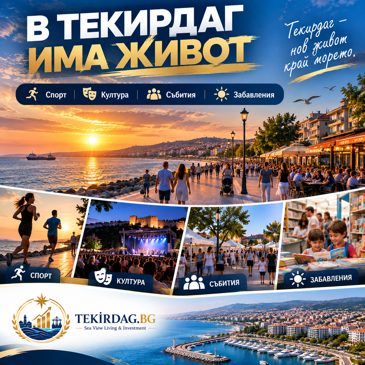 В Текирдаг тази седмица: спорт, култура и забавления