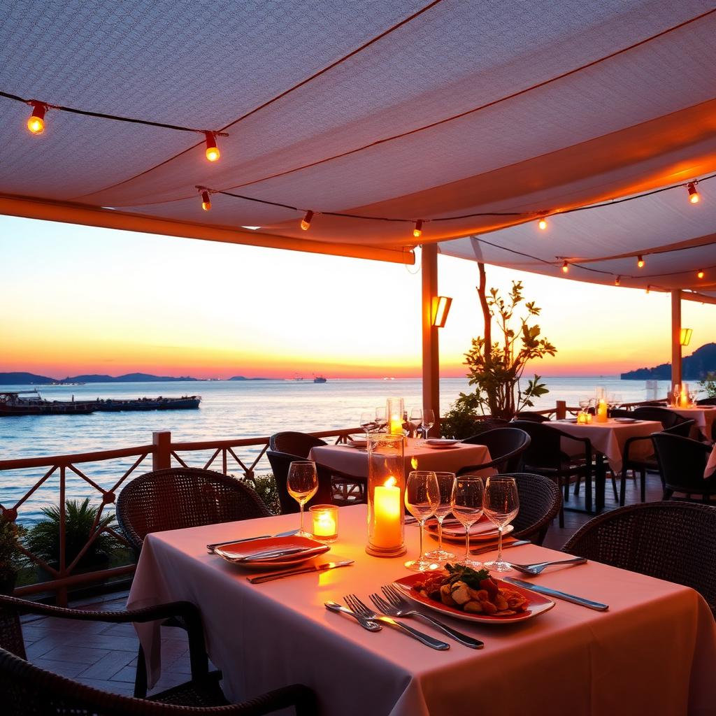 Seaside restaurants